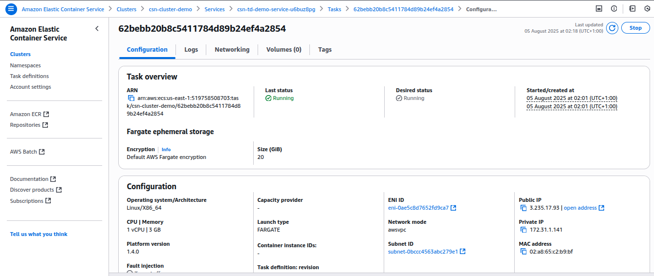 Ip address page